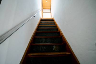 北側階段です。