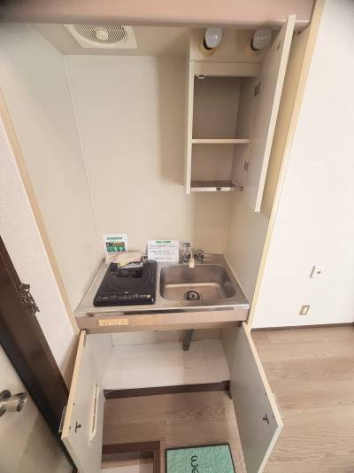 キッチン収納もあるので料理が楽しくなります！