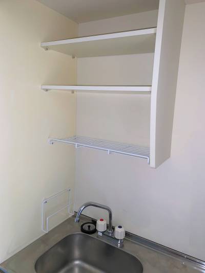 キッチン収納も充実です