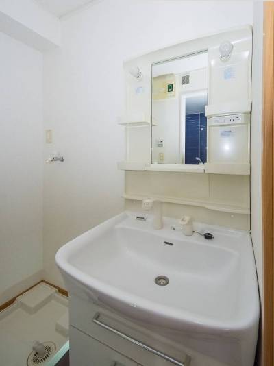 洗面所：バス・シャワールームに隣接