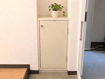 靴箱があるから来客も安心！