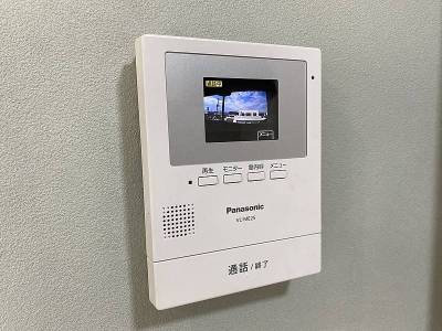 来訪者を確認できるモニターホン