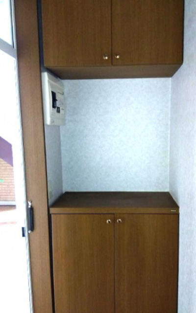 玄関にはシューズボックス！スッキリ片付きます。