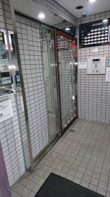 マンション入口モニター付オートロック！