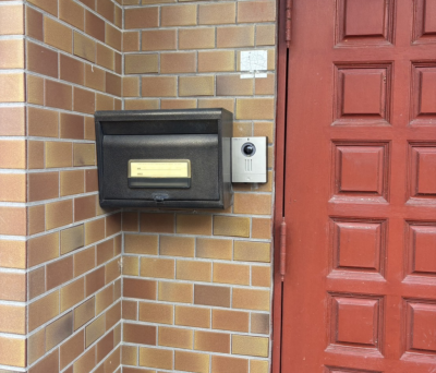 インターフォン付きで、セキュリティも安心！