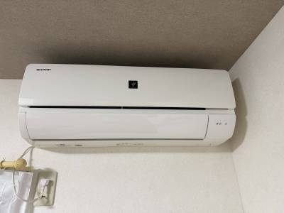 エアコン完備　清掃済！