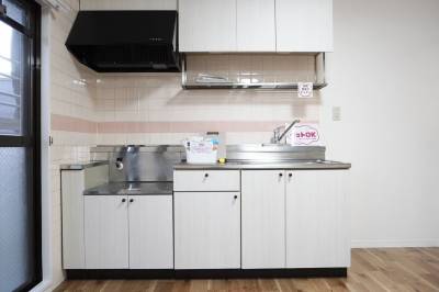 キッチン：収納がたくさんあります