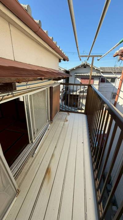 ベランダもある！