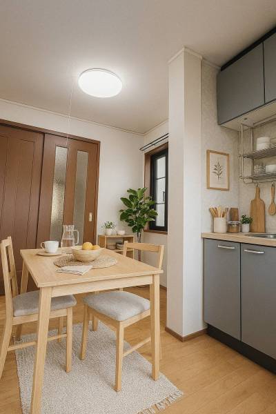 ※実際のお部屋には家具は付きません。