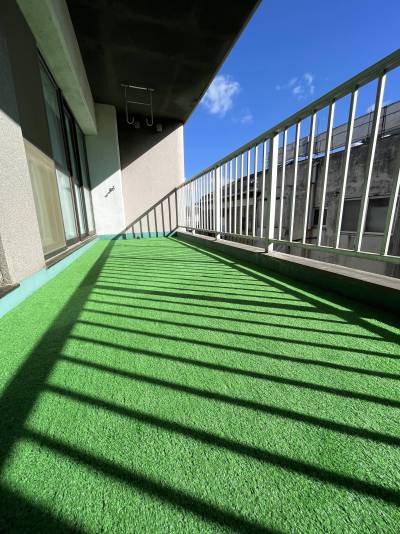 広々バルコニー