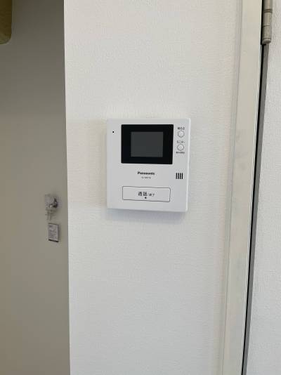 TVモニタ付インタフォンで安心♪