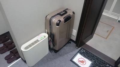 シューズスルークローゼットに空間除菌機設置でコロナ対策！