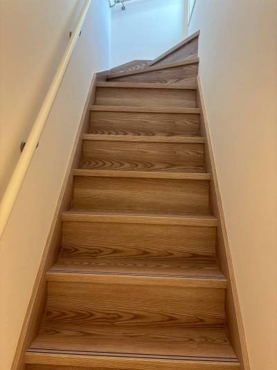 屋上テラスに上る階段♪