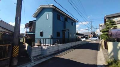 敷地206.78平米4LDK車4台駐車可能!角戸 勝手口有