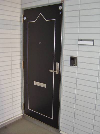 ドアホンは録画付き