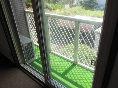 ベランダの先は専用庭