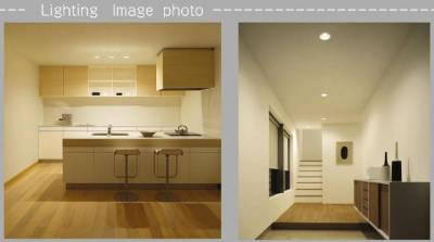 照明のみのイメージです