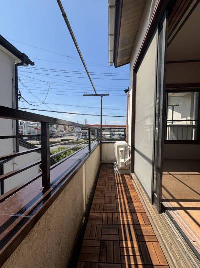 日当たり良好バルコニー