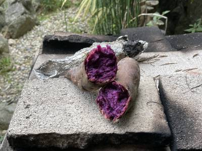焼き芋できます