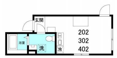 使いやすい角部屋です。