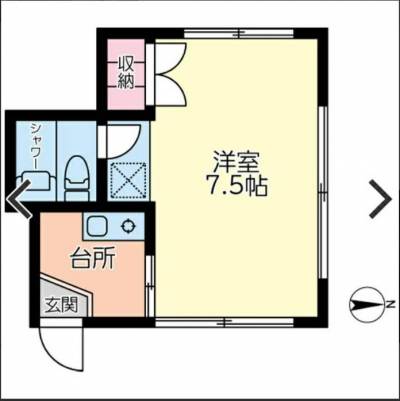 角部屋のため、窓が2カ所あります。