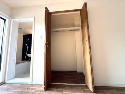 大容量収納ですっきり生活