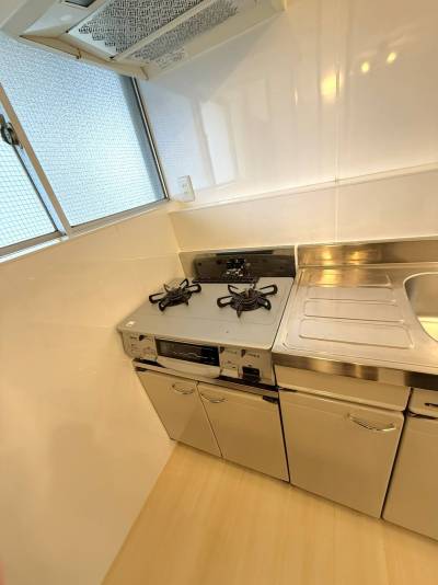 ガスコンロは2口