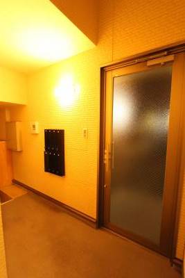不審者も撃退
オートロック付き