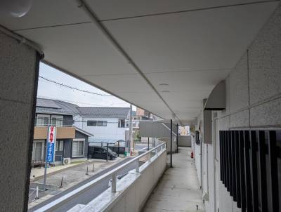 玄関から廊下への景色