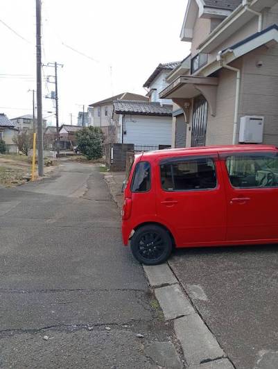 前面道路
