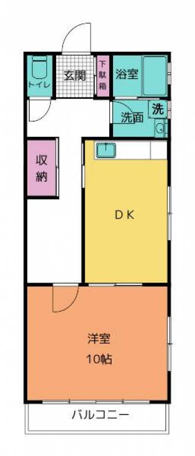 静岡県沼津市 K2103の間取り図