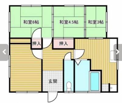 快適４DKの間取りです