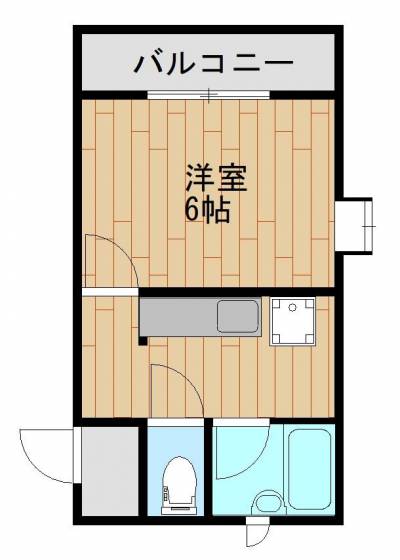 1Kの嬉しい設備が充実したお部屋です。