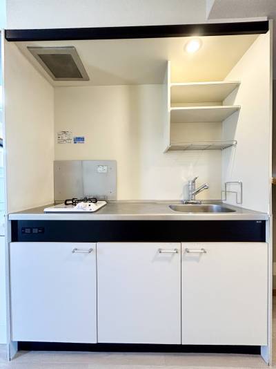 単身物件ですが十分な広さのキッチンを備えています♪