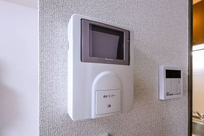 テレビモニターホン♪キッチンとお風呂で別にお湯の温度設定可♪