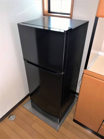 大きめ冷凍冷蔵庫完備！