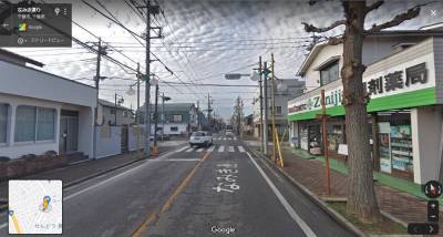 物件の目の前の『なみき通り』の風景
閑静な住宅地です