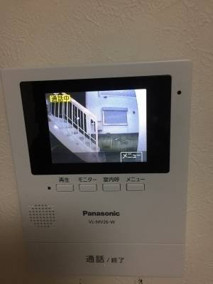 テレビドアホンです