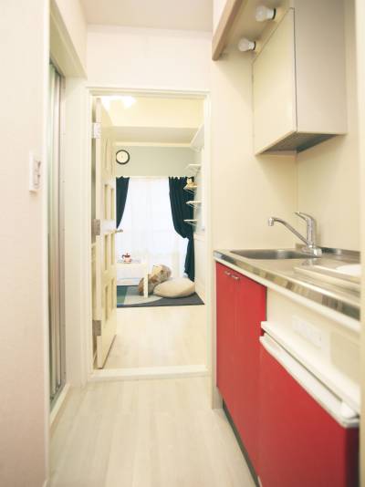 玄関よりお部屋を見たところ