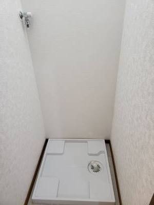 屋内洗濯パンあり。