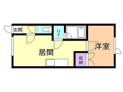 北海道旭川市 Heaven102の間取り図