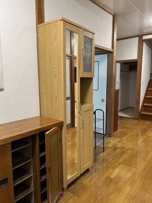 玄関も広々
シューズボックス充実