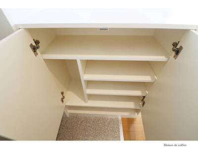 ロングブーツが置けるデザイン