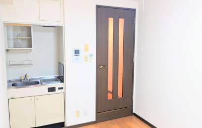 コンパクトキッチン、IHヒーター、シングルレバー（新設予定）