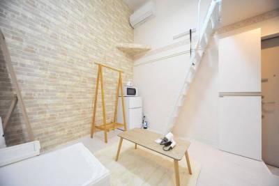 部屋には家電家具ありません