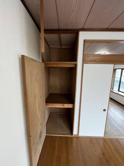 収納がたくさんあります。