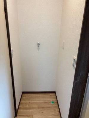 室内洗濯機置場♪