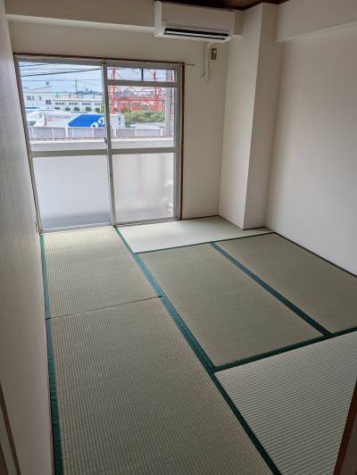 落ち着く和室&zeta;エアコン付∬