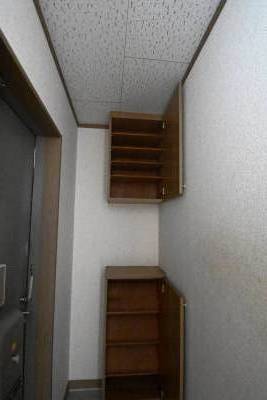 下駄箱を開けたところ