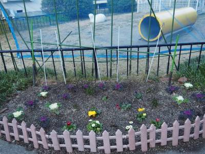 芝生や植栽が多く子供さんには人気があります。